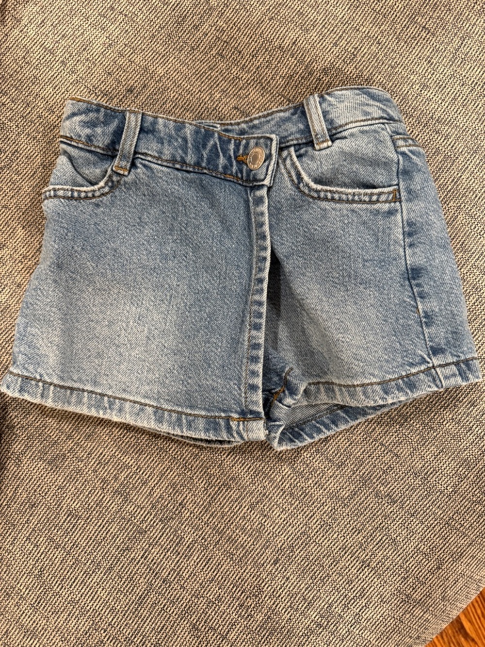 Zara Light Blue Denim Kids' Shorts